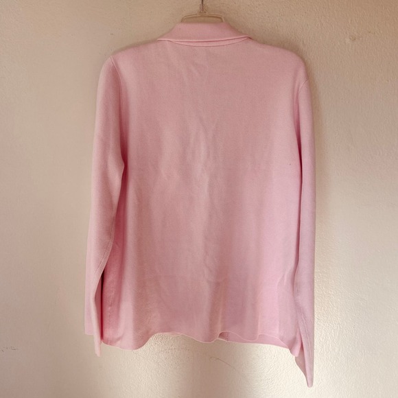 J. Crew Pink Sweater Jacket Shacket Size XL - Picture 5 of 10